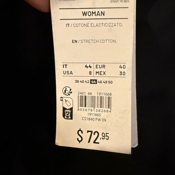 Piombo Women’s size 8 Black Skinny Jeans - Picture 5 of 6